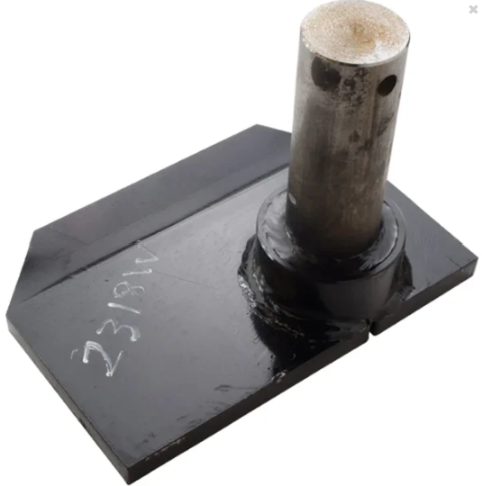 2318W Galbreath Anchor Plate Weldment, Left Hand