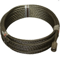 Galbreath 7/8" x 80' Cable and Button