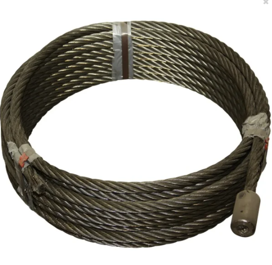 Galbreath 7/8" x 80' Cable and Button